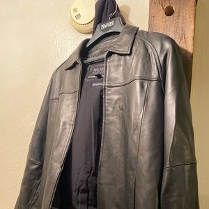 Mens Vintage 90s Wilson Leather Pelle Studios Jacket. Beautiful condition!!!!!